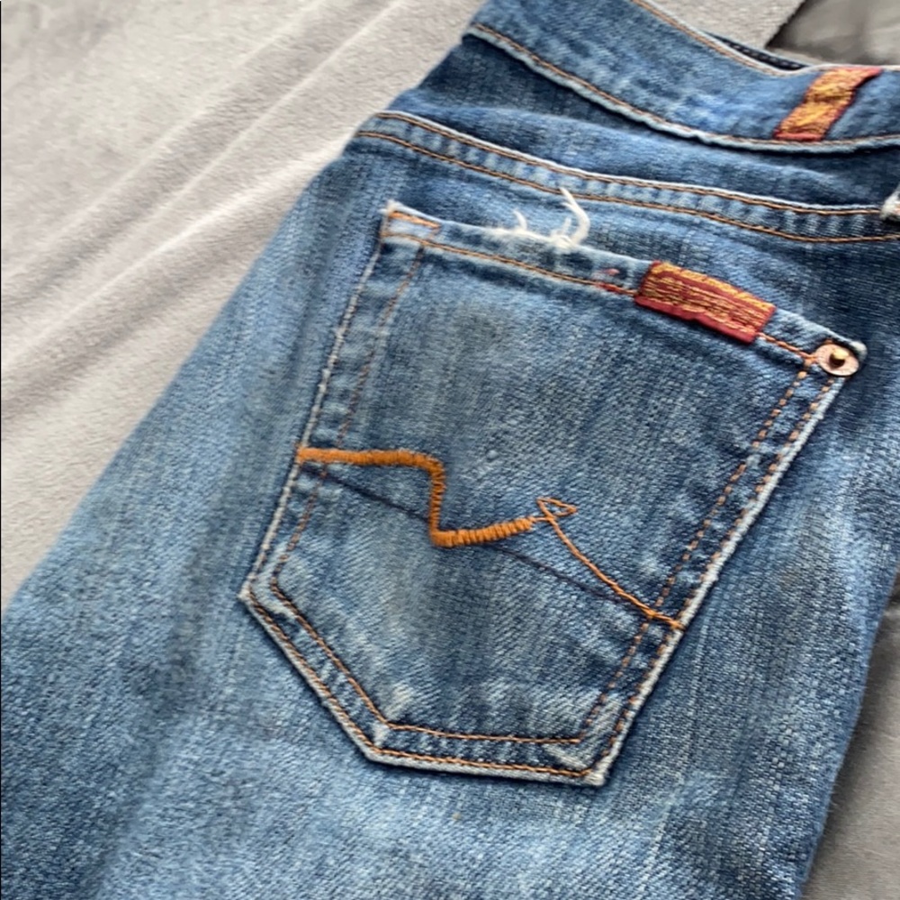 I love these jeans. But I love donuts more